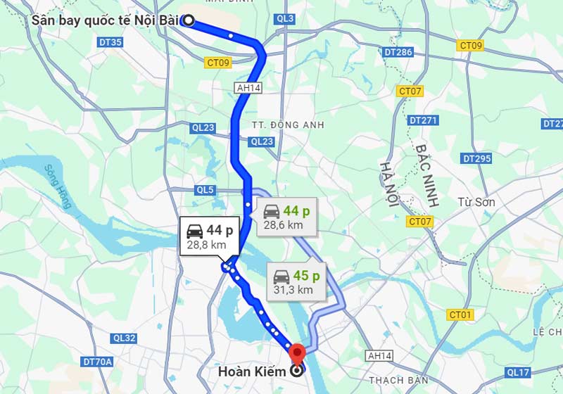 How to Get from Hanoi Airport to City